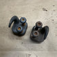 97-06 Jeep Wrangler TJ LJ OEM Factory Front Tow Hooks w/ Bolts Towhook Pair Hook