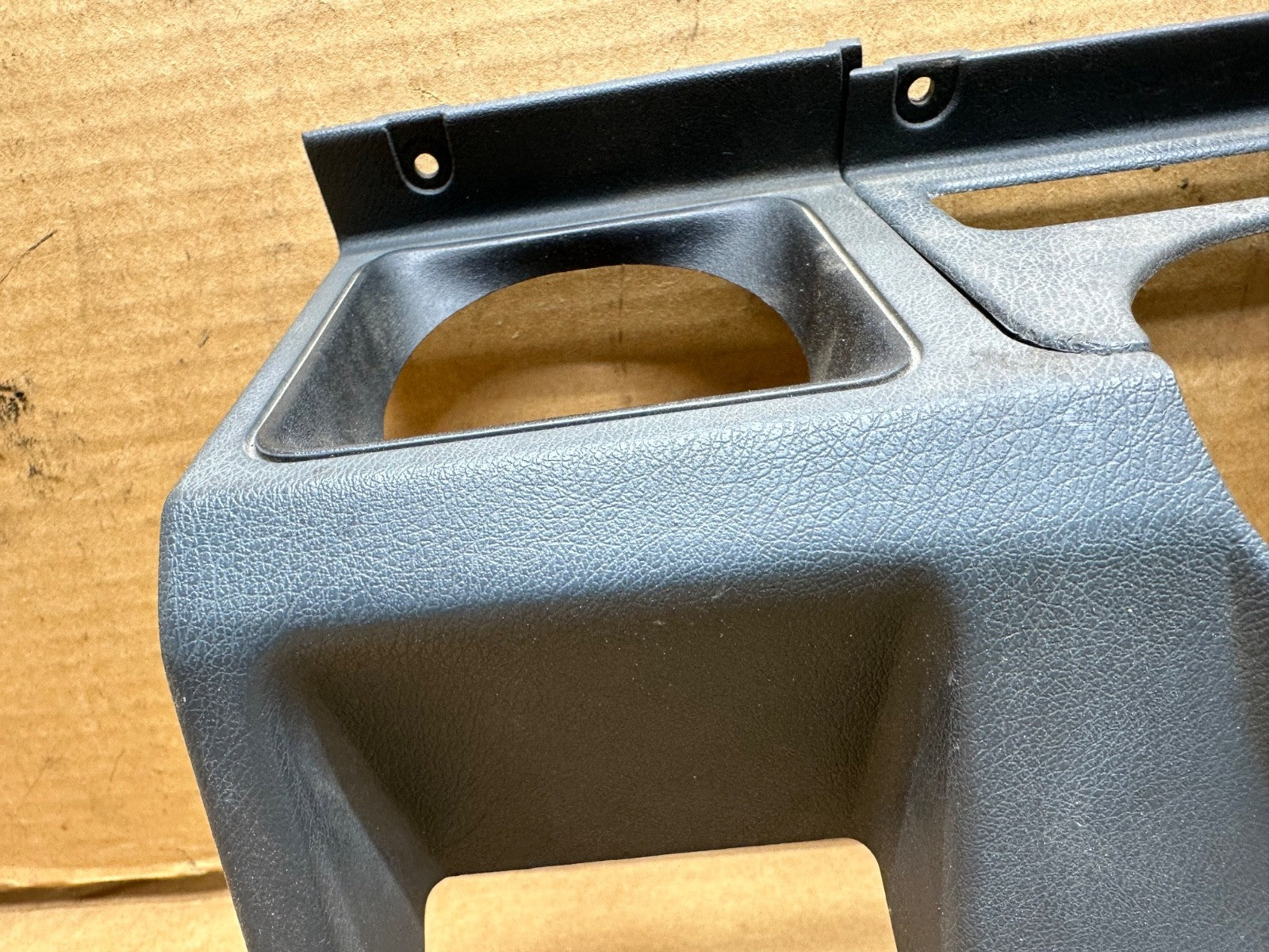 Jeep Wrangler OEM YJ Gauge Cluster Bezel OEM Gray 87 8 89 90 91 92 93 94 95 Grey