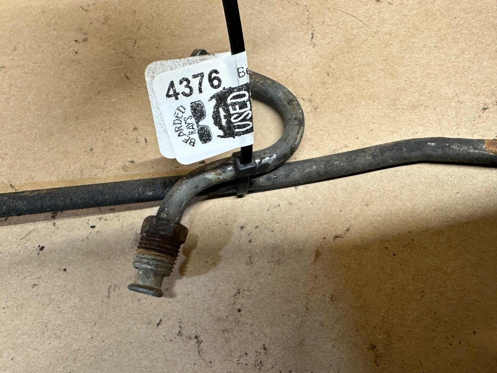 81-86 Jeep Fuel Line Wrangler CJ 2.5L Cylinder IRON DUKE Carb to PUMP OEM