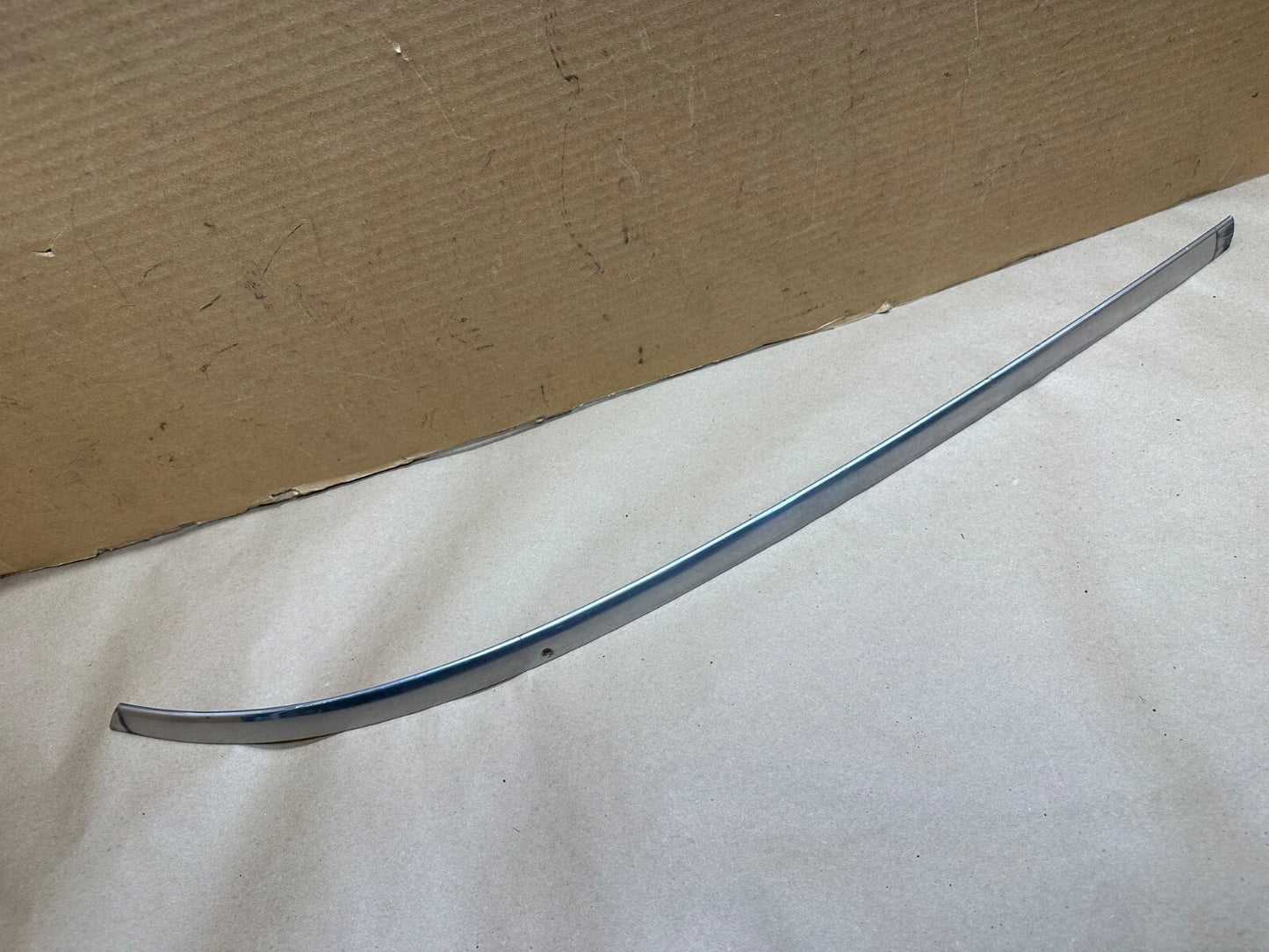 Jeep FSJ Grand Wagoneer Passenger Lower Windshield Stainless Steel Trim Chrome