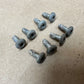 87-95 Jeep Wrangler YJ Sunvisor Sun Visor Bolt Set Factory OEM Hardware SCREWS