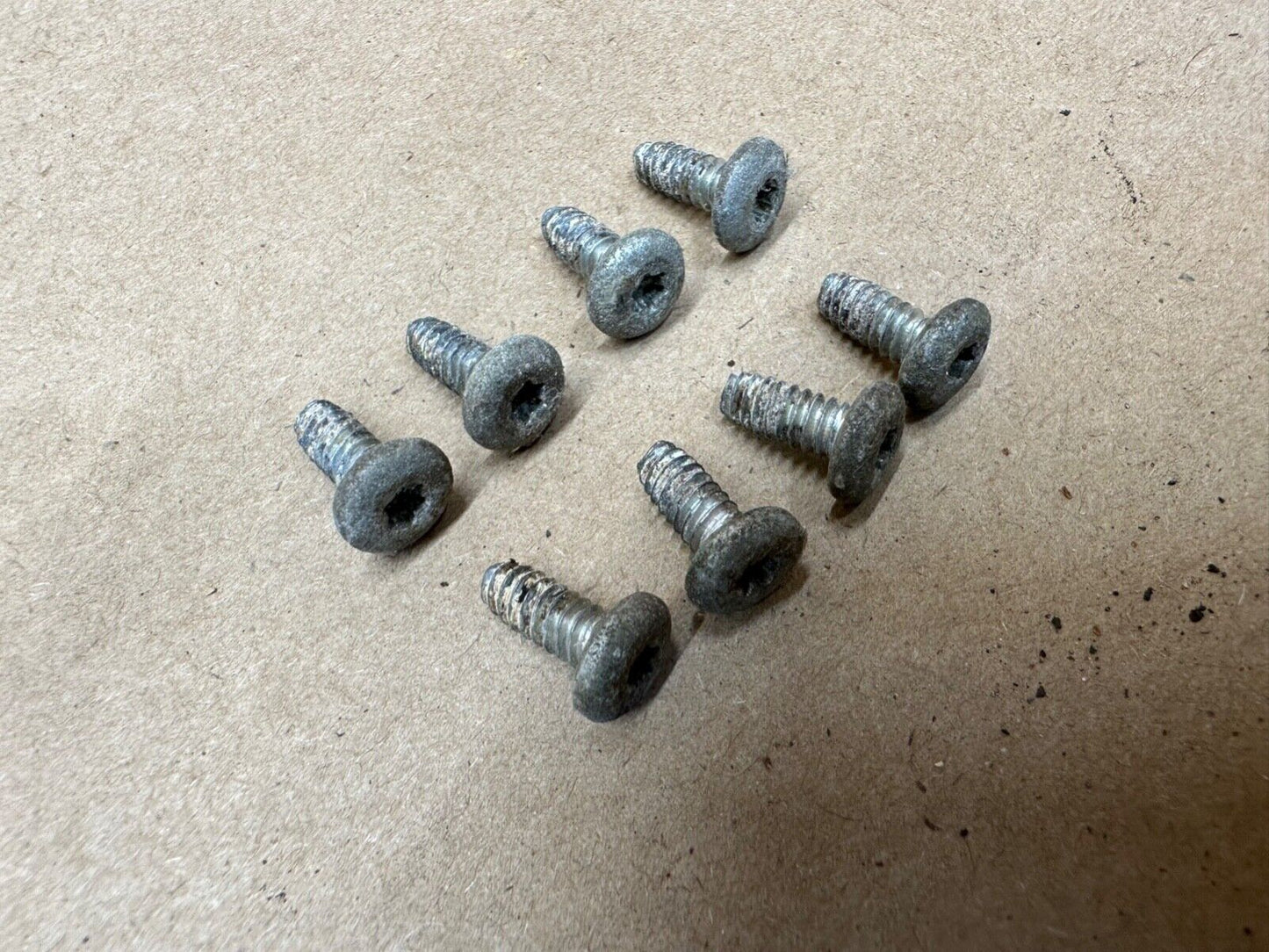 87-95 Jeep Wrangler YJ Sunvisor Sun Visor Bolt Set Factory OEM Hardware SCREWS