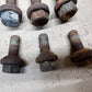 Jeep Wrangler YJ OEM Transmission Skid Plate BOLTS Set of 6 87-95