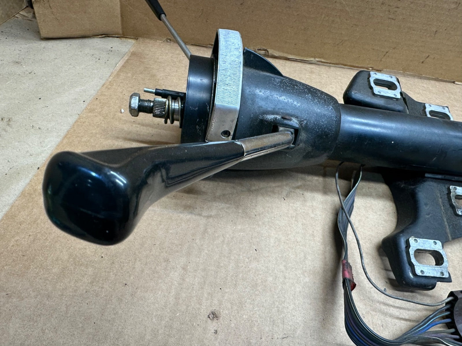 AMC Rambler Rebel 67 68 69 Auto Steering Column OEM Factory Black Shaft Car