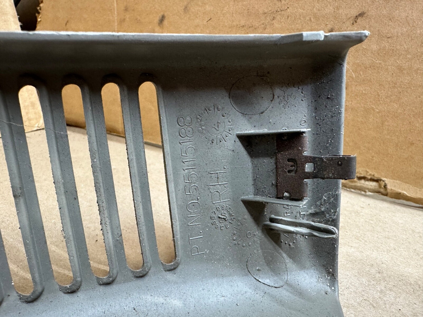 03-06 Jeep Wrangler TJ Dash Speaker Cover Driver RH Khaki Right Passenger