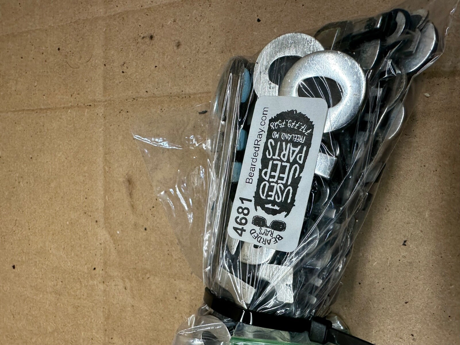 84-96 Jeep Cherokee XJ Fender Emblem Badge 8 Inch Metal OEM Sticker Toolbox ZJ