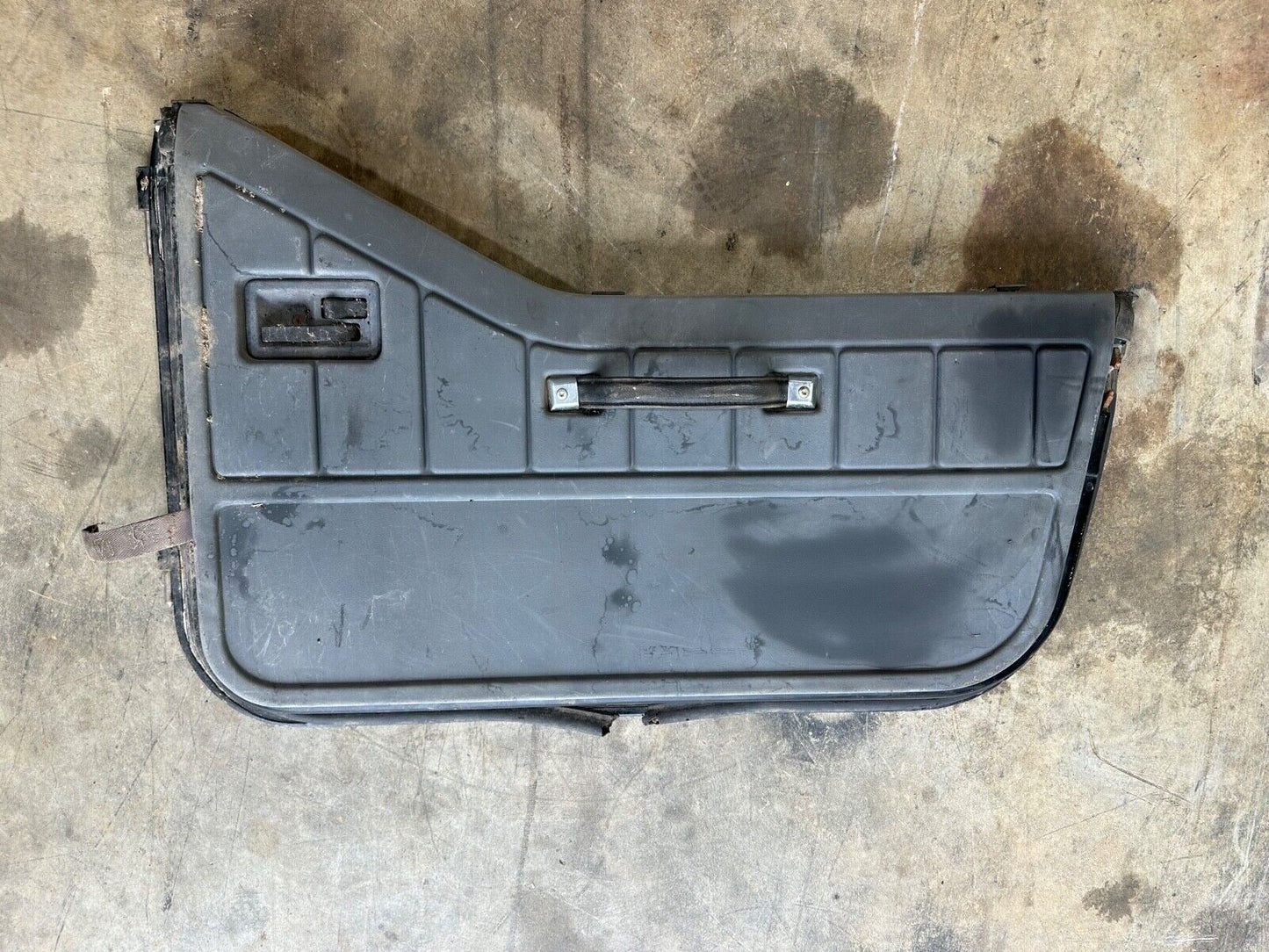 81-95 Jeep Wrangler YJ CJ7 Passenger Side Half Steel Door Lower Right Black OEM