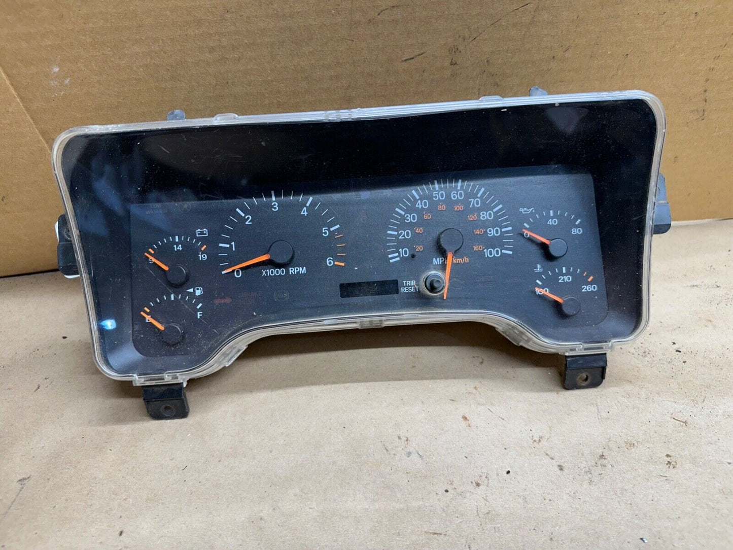 97-00 Jeep Wrangler TJ SPEEDOMETER CLUSTER Dash ANY MILE Speedo Gauge Instrument