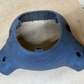 97-02 Jeep Wrangler TJ Steering Wheel Bottom Lower Trim Plastic Back Grey Gray