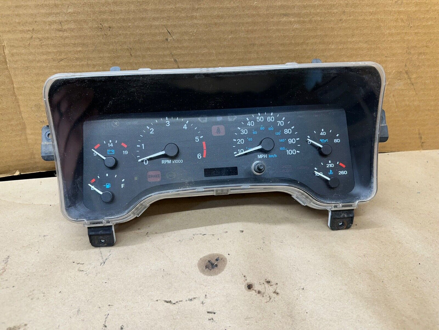 97-00 Jeep Wrangler TJ SPEEDOMETER CLUSTER Dash ANY MILE Speedo Gauge Instrument