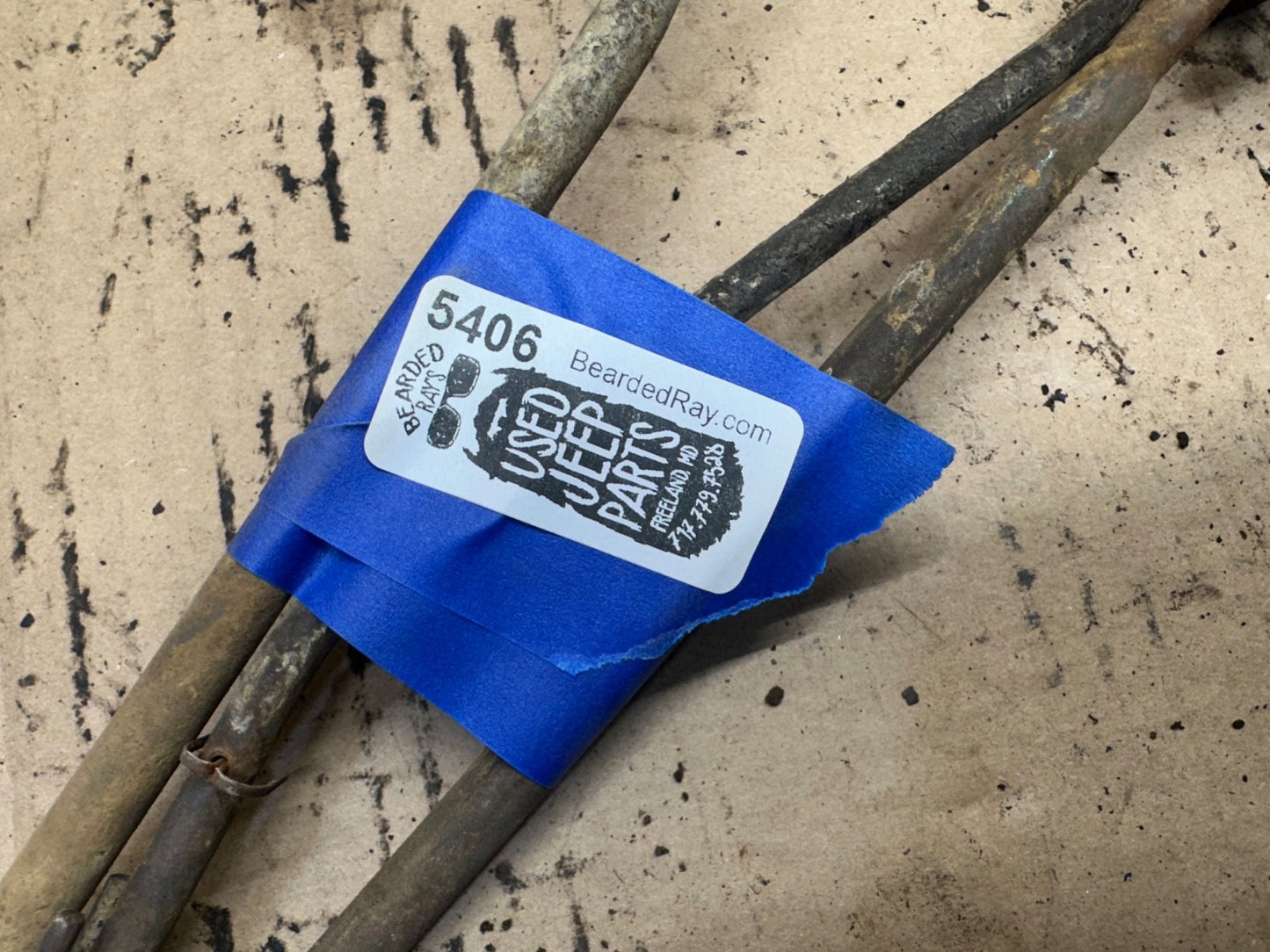 87-90 Jeep Wrangler YJ 4.2L Automatic Transmission Shift Linkage Rod Auto Pivot