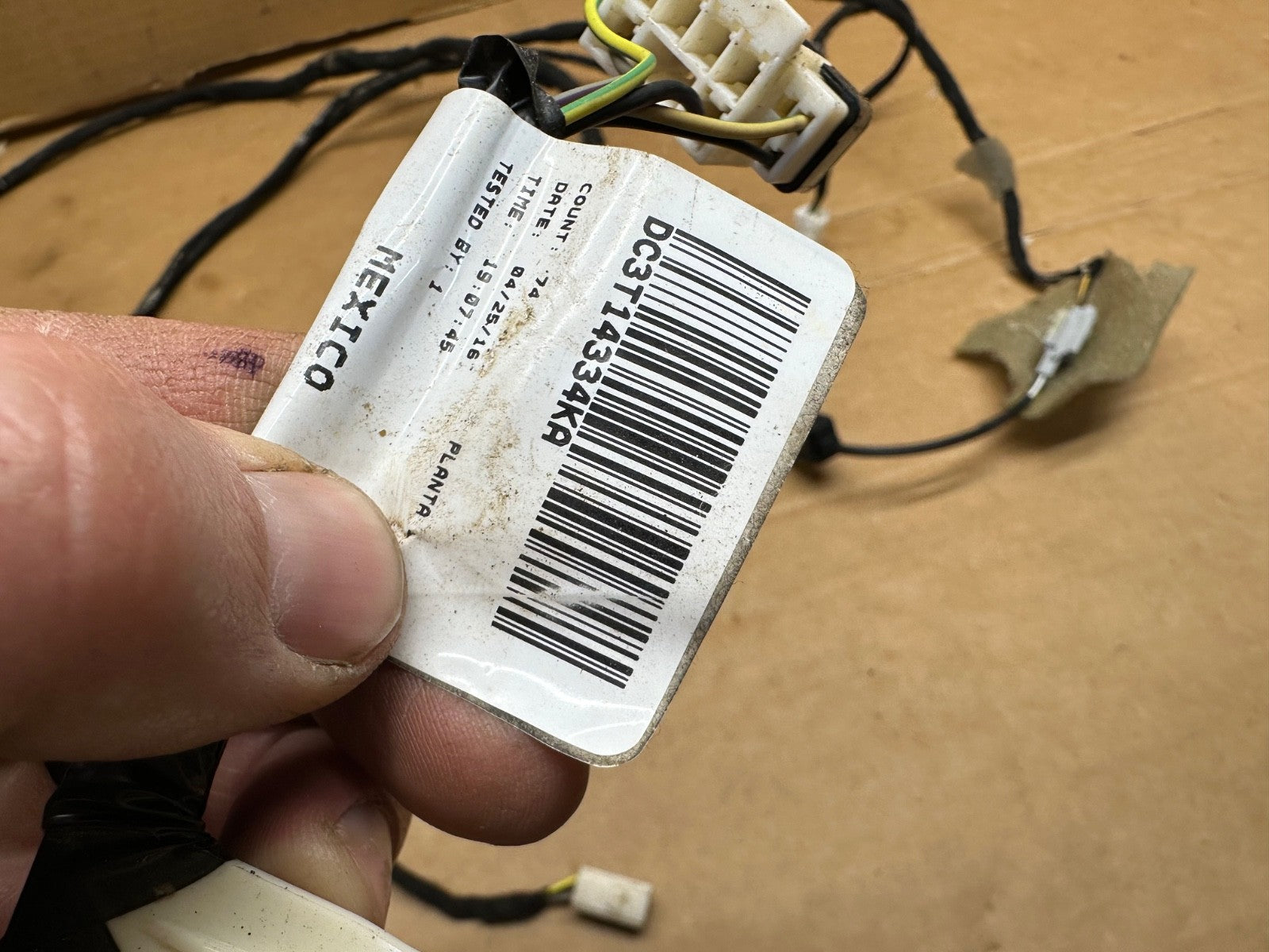 13-16 Ford F250 F350 Crew Cab Ceiling Wire Harness OEM Dc3T-14334-P2609 KA