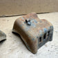 Jeep CJ 6 cylinder motor mounts 4.2 CJ 5  CJ7 frame side Bracket 258 4.2L Set OE