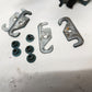 84-01 Jeep Cherokee XJ Comanche MJ Hood Hinge Pair OEM Hinges Set Bonnet Factory