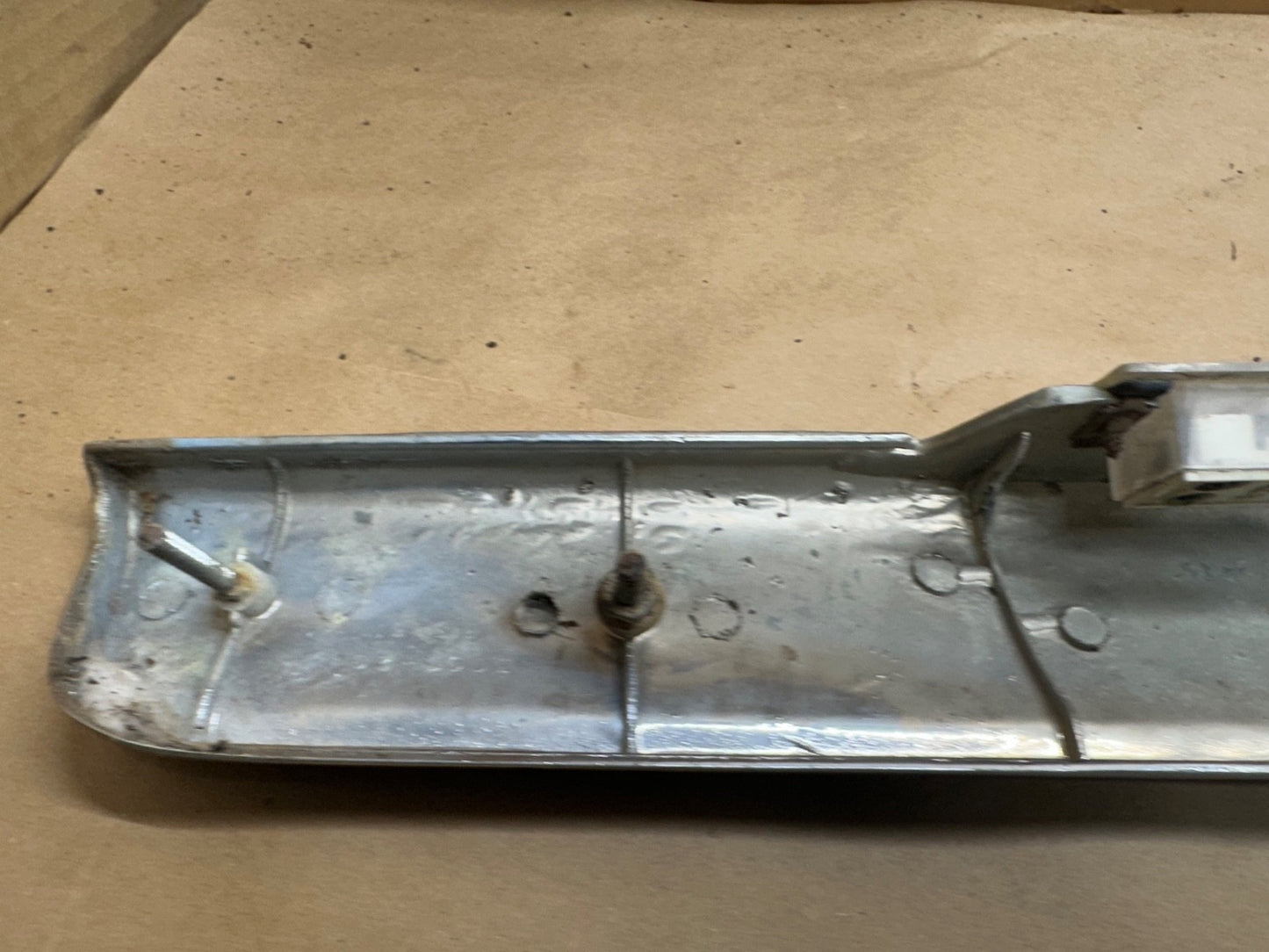1972-91 Jeep Cherokee OEM Tail Finish Panel Chrome Original Factory SF5451469