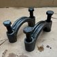 AMC MODEL 20 DIFFERENTIAL CARRIER BEARING RETAINER CAPS PAIR WITH BOLT Diff CJ