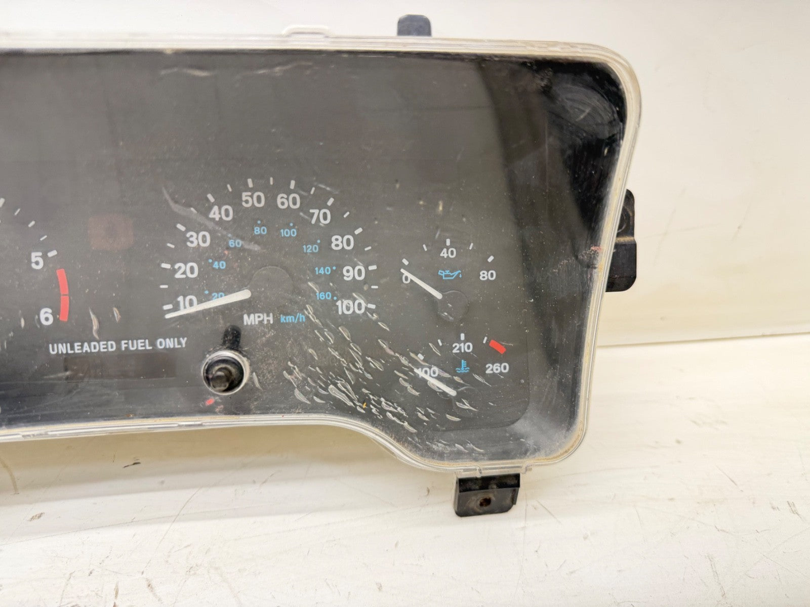 97-00 Jeep Wrangler TJ SPEEDOMETER CLUSTER Gauge Speedo Gauge Instrument Tach XJ