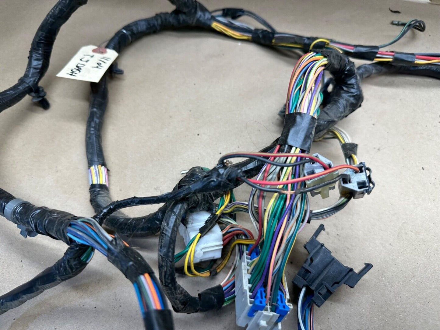 2005 Jeep Wrangler TJ Under Dash Wire Harness P56051640AA Behind Wiring Body 05