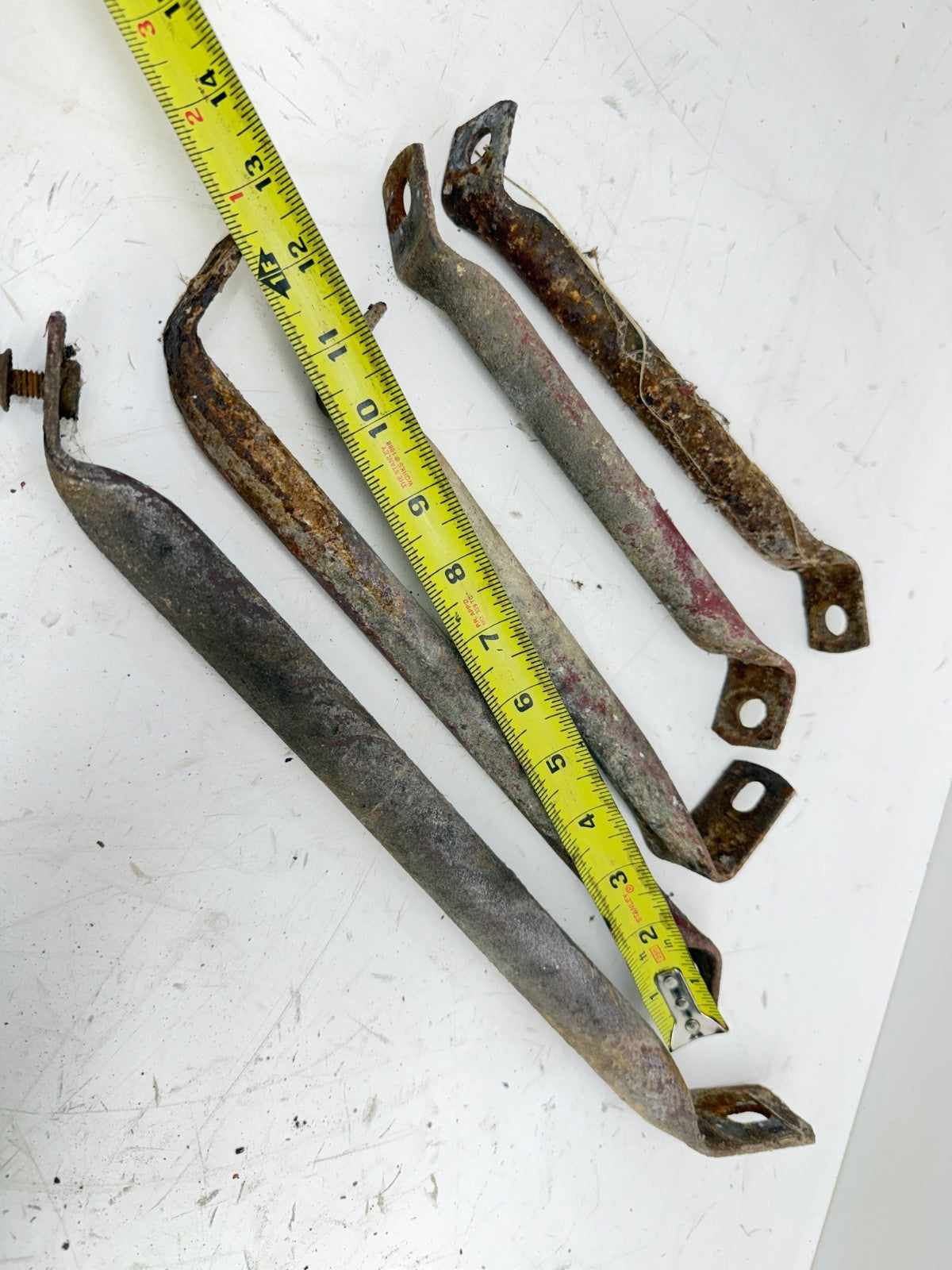 87-95 Jeep Wrangler YJ FENDER to Firewall Support Bar Set OEM Factory Rod Brace