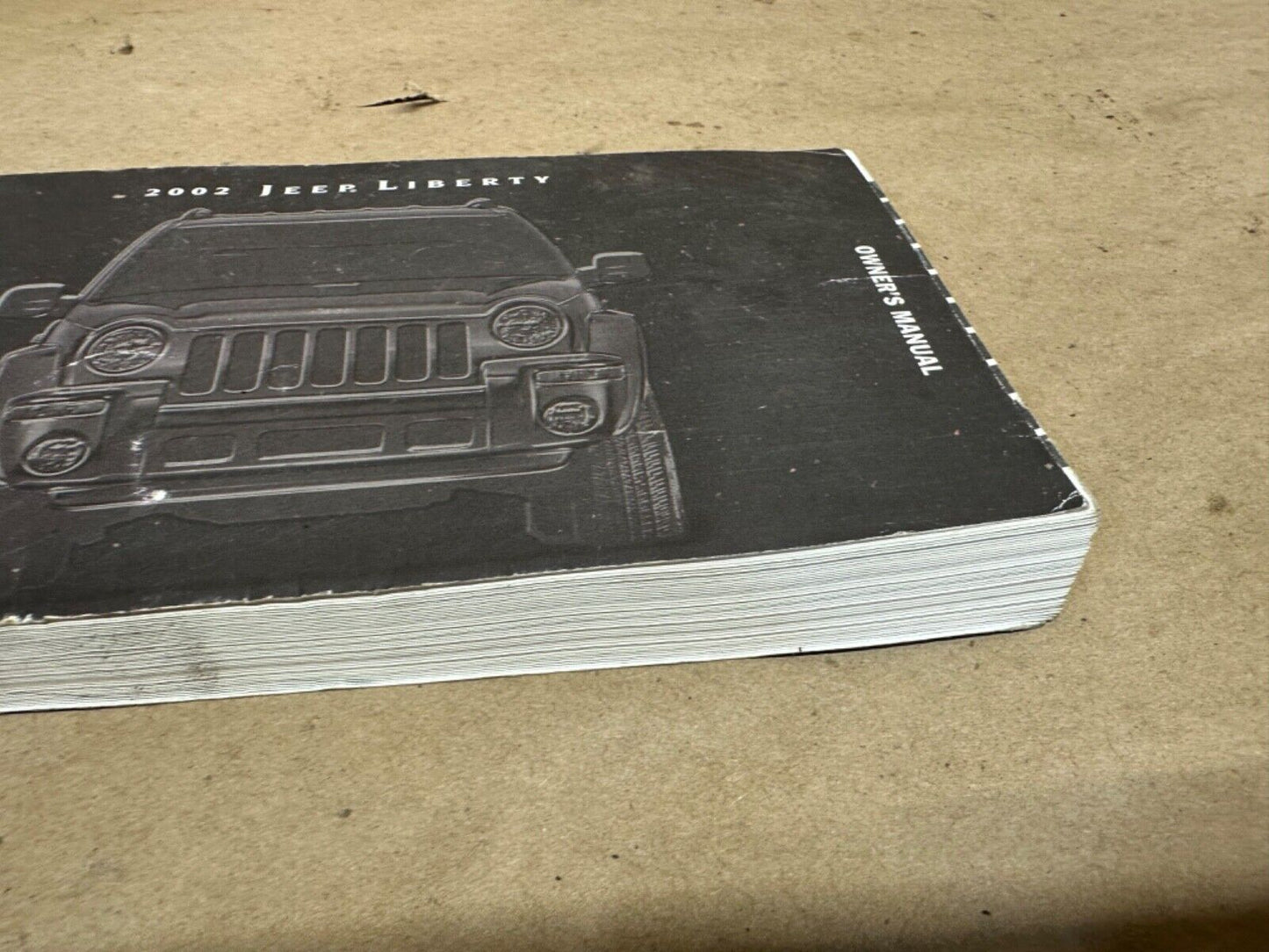 02 2002 Jeep Liberty KJ Owners Manual Handbook Guide Owner's Book Information OE