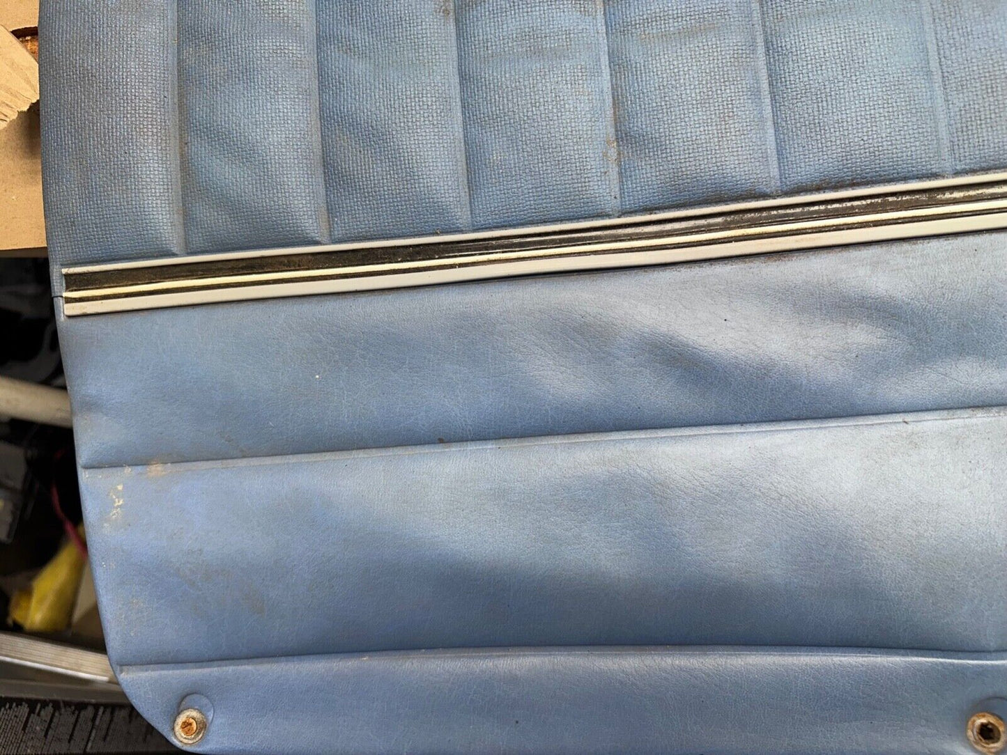 70s-80s Jeep Cherokee Door Panels Blue FSJ SJ 2 Door Front OEM Chief S Cards OEM