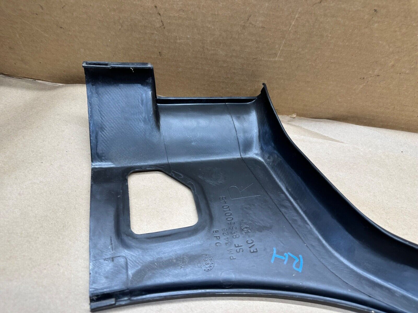 84-96 Jeep Cherokee XJ Rear Right Quarter Cargo Side Trim Panel Black 4 Door OEM