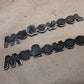 74-86 Jeep Grand Wagoneer LH or RH Fender Emblem Badge FSJ SJ Metal Left Right