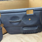 97-06 Jeep TJ Wrangler Driver Passenger FULL HARD DOOR PANEL AGATE GRAY OEM Grey