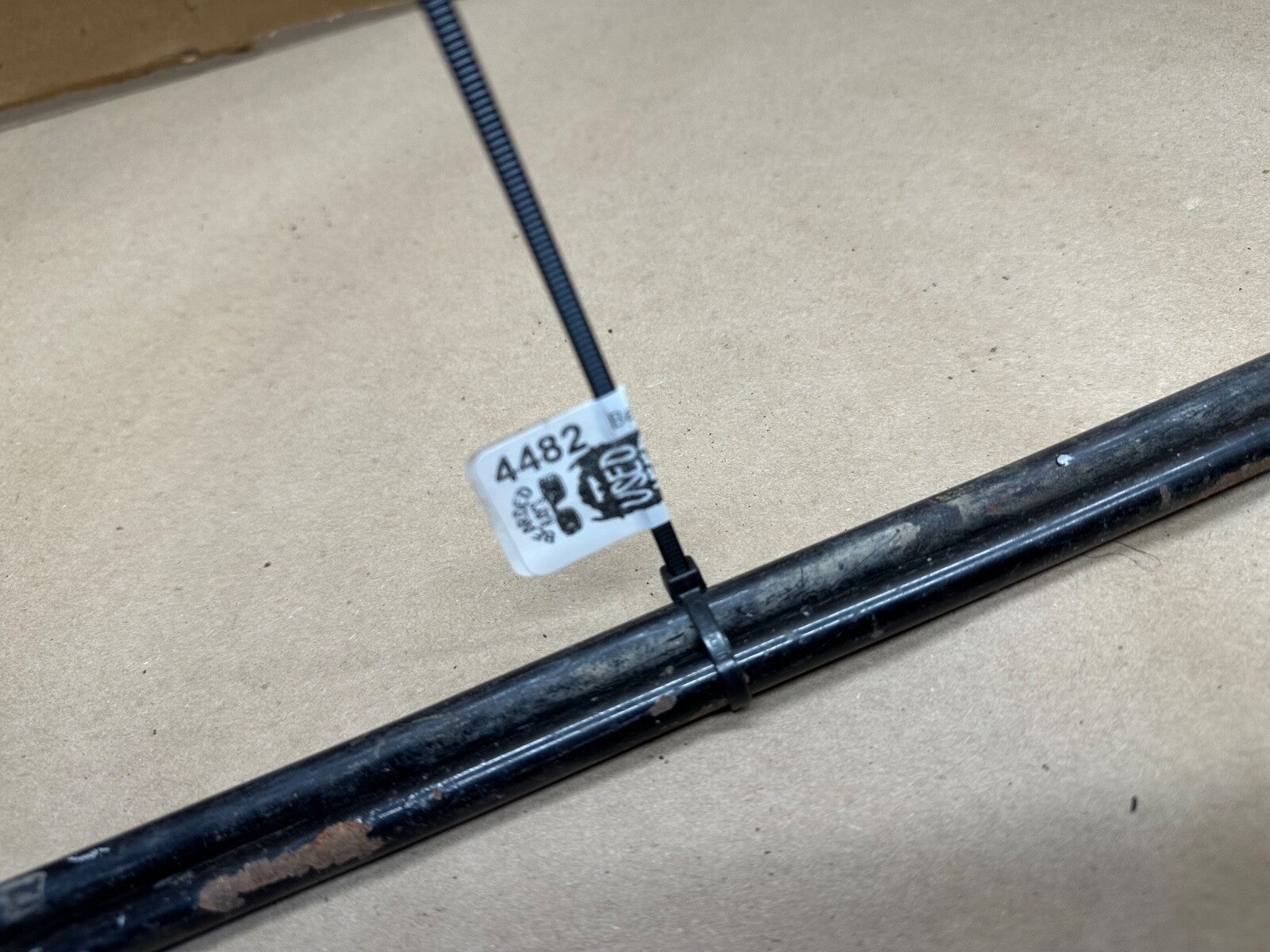 87-95 Jeep Wrangler YJ Grill Grille Support Rods Hood Radiator Support Rod Brace