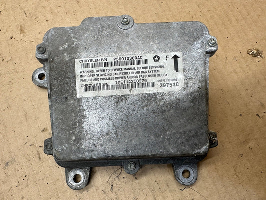 02-03 WRANGLER P56010300AC 56010300AC Computer Control Module Under Console OEM