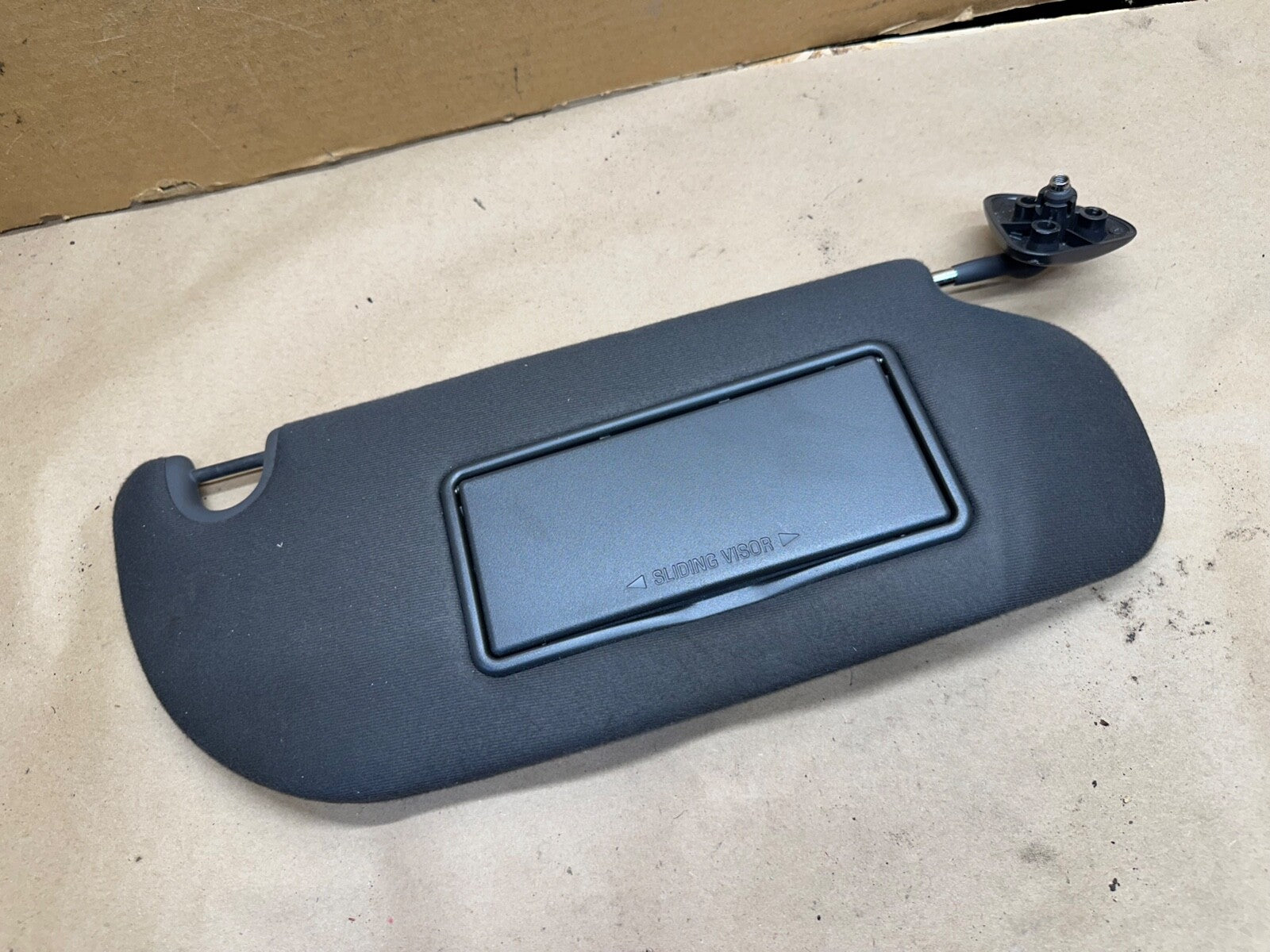 2006-2011 FORD CROWN VICTORIA OEM BLACK Passenger SUN VISOR VIC Factory Right