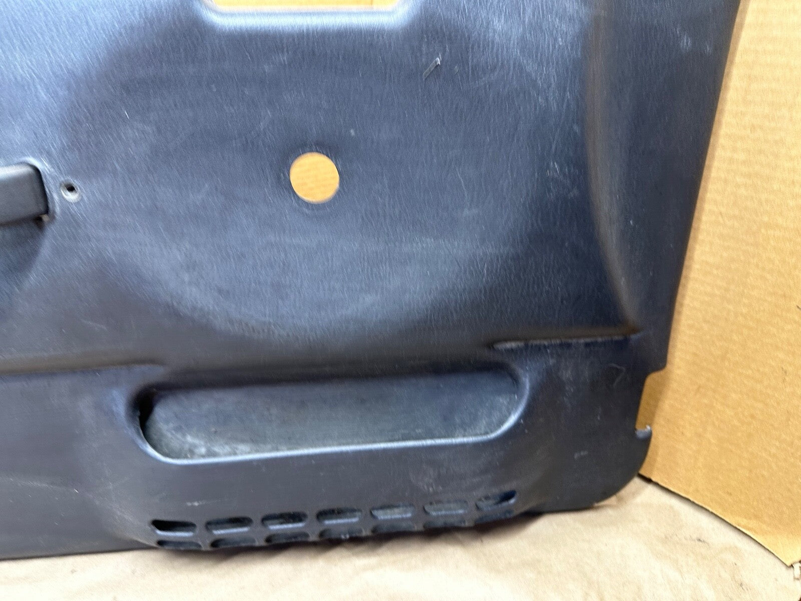 97-06 Jeep TJ Wrangler Driver Passenger FULL HARD DOOR PANEL AGATE GRAY OEM Grey