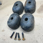 87-95 Jeep Wrangler YJ OEM Spare Tire Rubber Bumpers Bump Stop Tailgate W/ Bolts