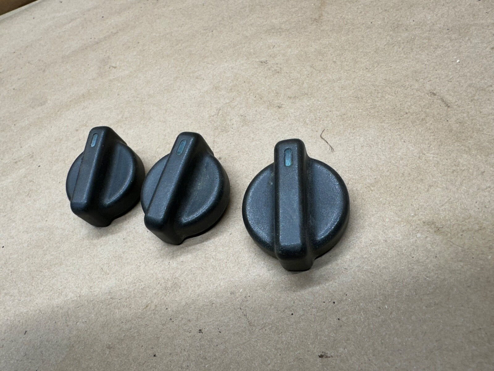 97 98 99 00 01 JEEP CHEROKEE XJ CLIMATE CONTROL A/C HEATER KNOB SET HVAC OEM 3