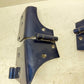 Windshield Frame Hinges Hinge Pair for Jeep Wrangler TJ 97-06 Factory OEM Blue