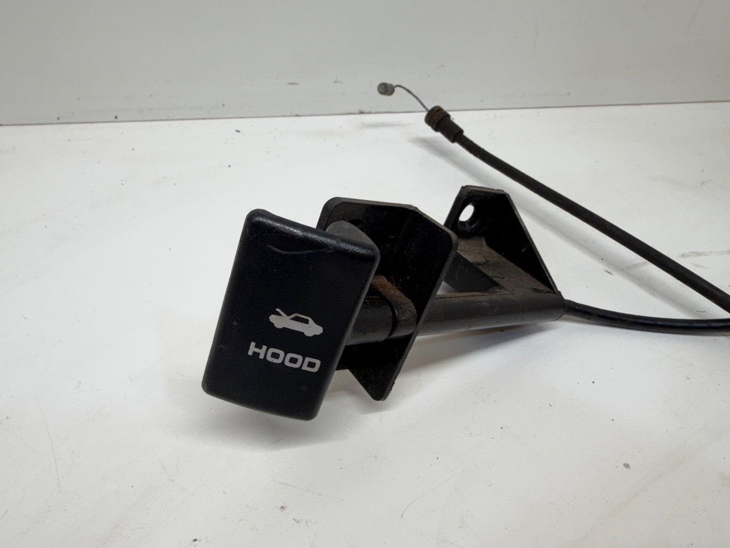 Jeep Cherokee XJ 87-96 Hood Release Cable Pull Mechanism Kick Panel OEM Factory