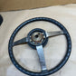 84-95 Jeep Cherokee Wrangler OEM FACTORY 3 Spoke Steering Wheel Grey XJ YJ MJ