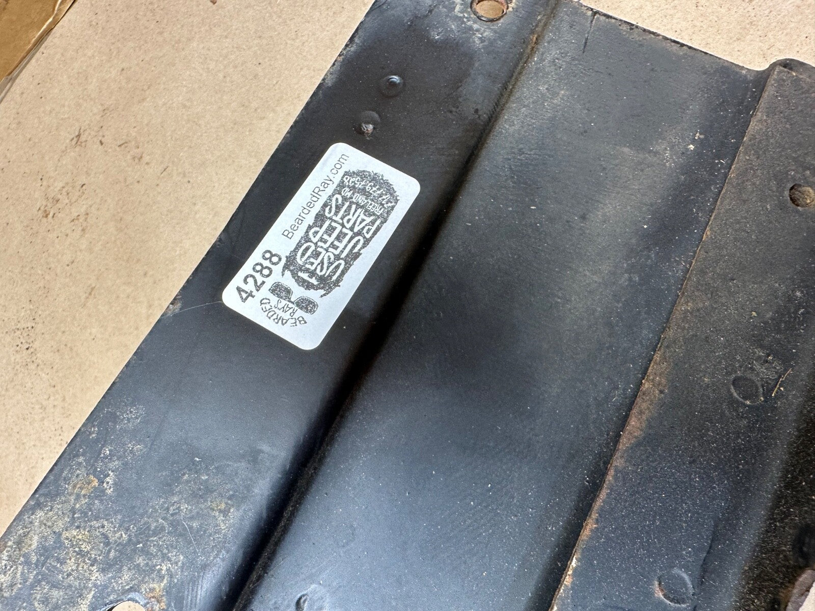 87-90  Wrangler YJ Spare Tire Bottle Jack Bracket Mount OEM Factory 88 89 Holder