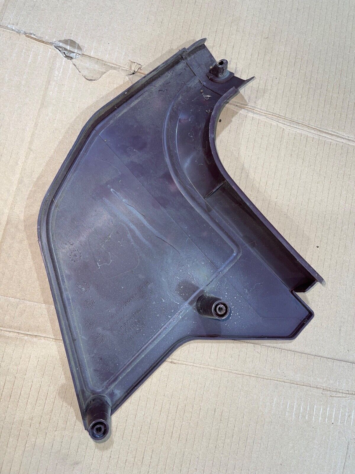 84-96 Jeep Cherokee XJ Interior Kick Foot Panel OEM Passenger Side RH Maroon RED