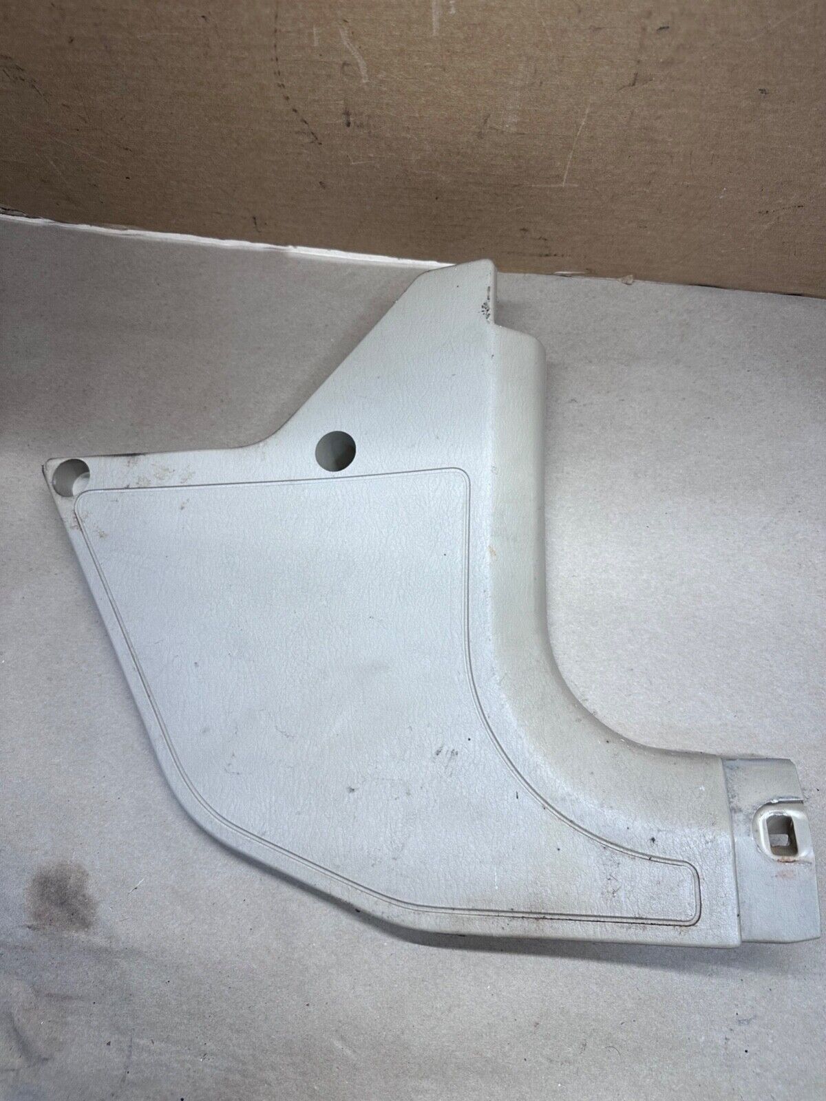 87-96 Cherokee Comanche XJ MJ Right RH R Trim Kick Panel Lower Uncut Cover Tan