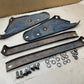 1967 AMC Rambler Rebel FRONT Bumper Mount Bracket Set Sedan Factory 67 Rambler