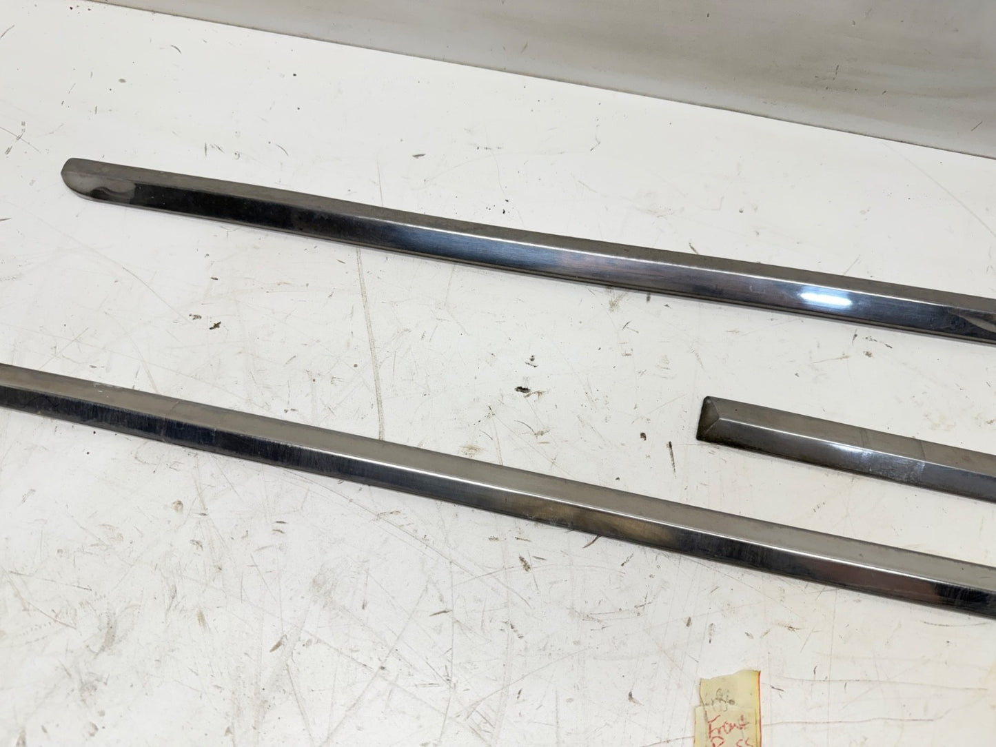 63-79 Cherokee Wagoneer Stainless Chrome Trim Front Passenger Fender Hood OEM