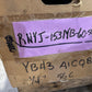 SUMITOMO GEARBOX RNYJS-1531Y-60 RATIO 60:1 3HP 1750RPM Right Angle Shaft Motor