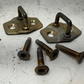 Jeep Wrangler TJ 97-06 OEM Door Striker Latch Driver Passenger Pair Shim Factory