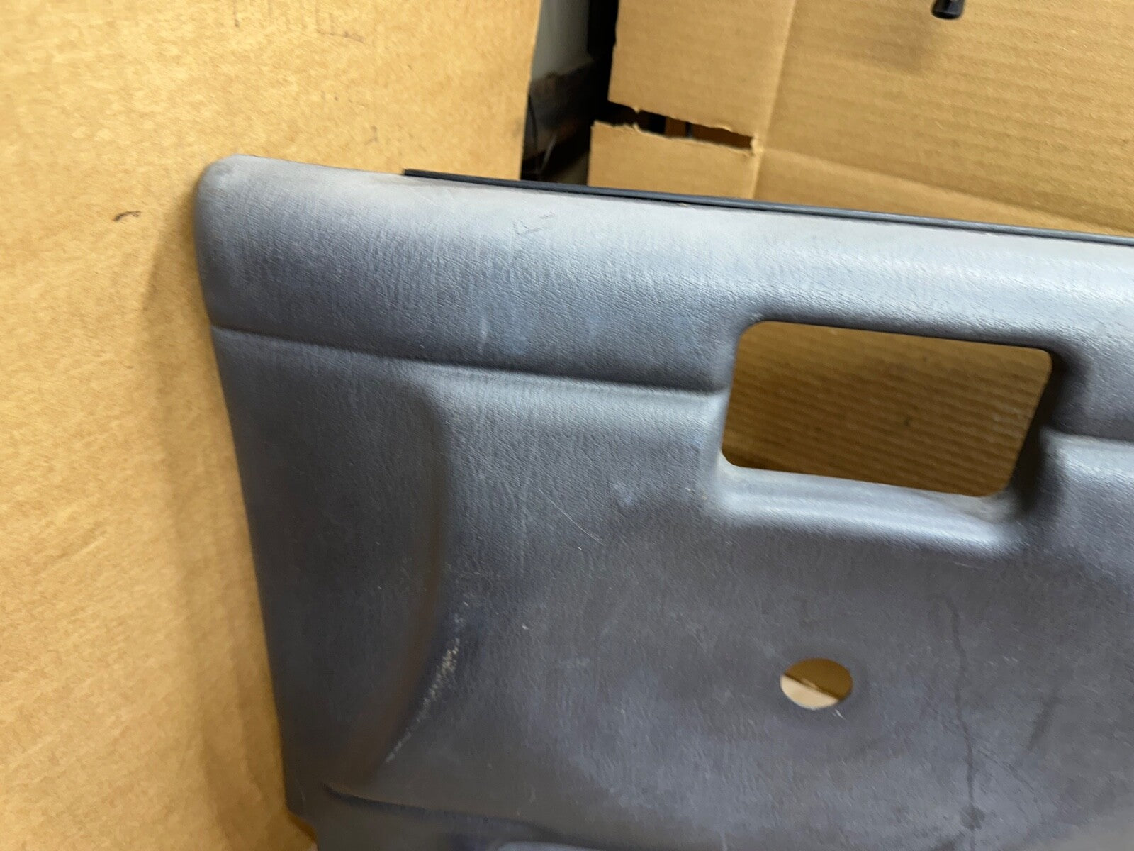 97-06 Jeep TJ Wrangler Driver Passenger FULL HARD DOOR PANEL AGATE GRAY OEM Grey