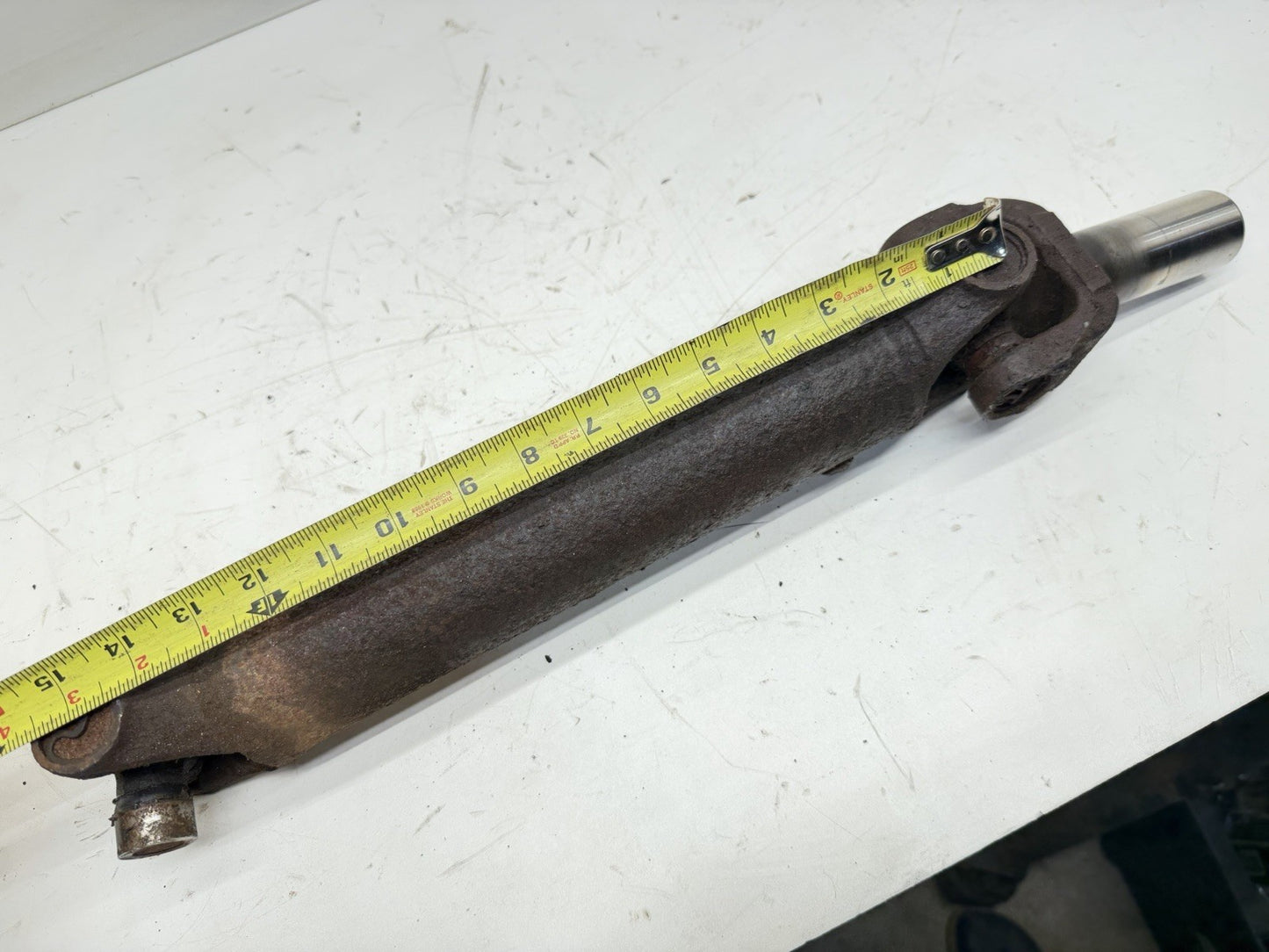 Manual 4CYL 87-93 Jeep Wrangler YJ 15" REAR DRIVE SHAFT 2.5 AX5 Driveshaft 2.5L
