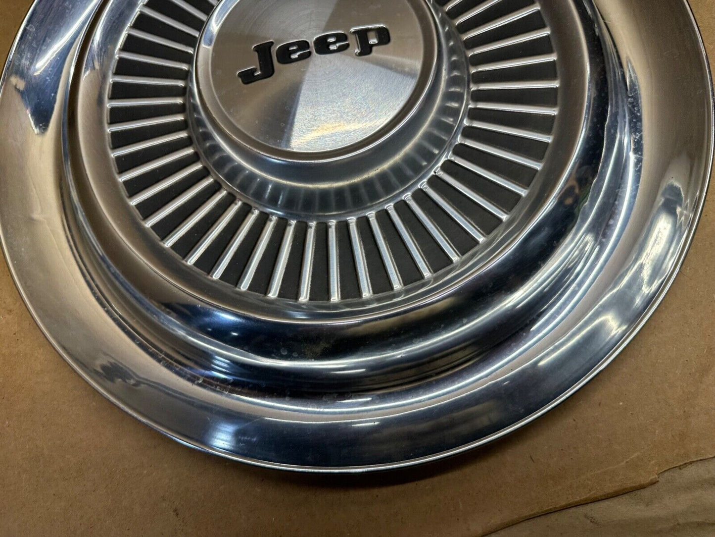 Rare Old Vintage Antique Jeep Jeepster Wheel Cover Hubcap Hub Cap 60s 70s OEM