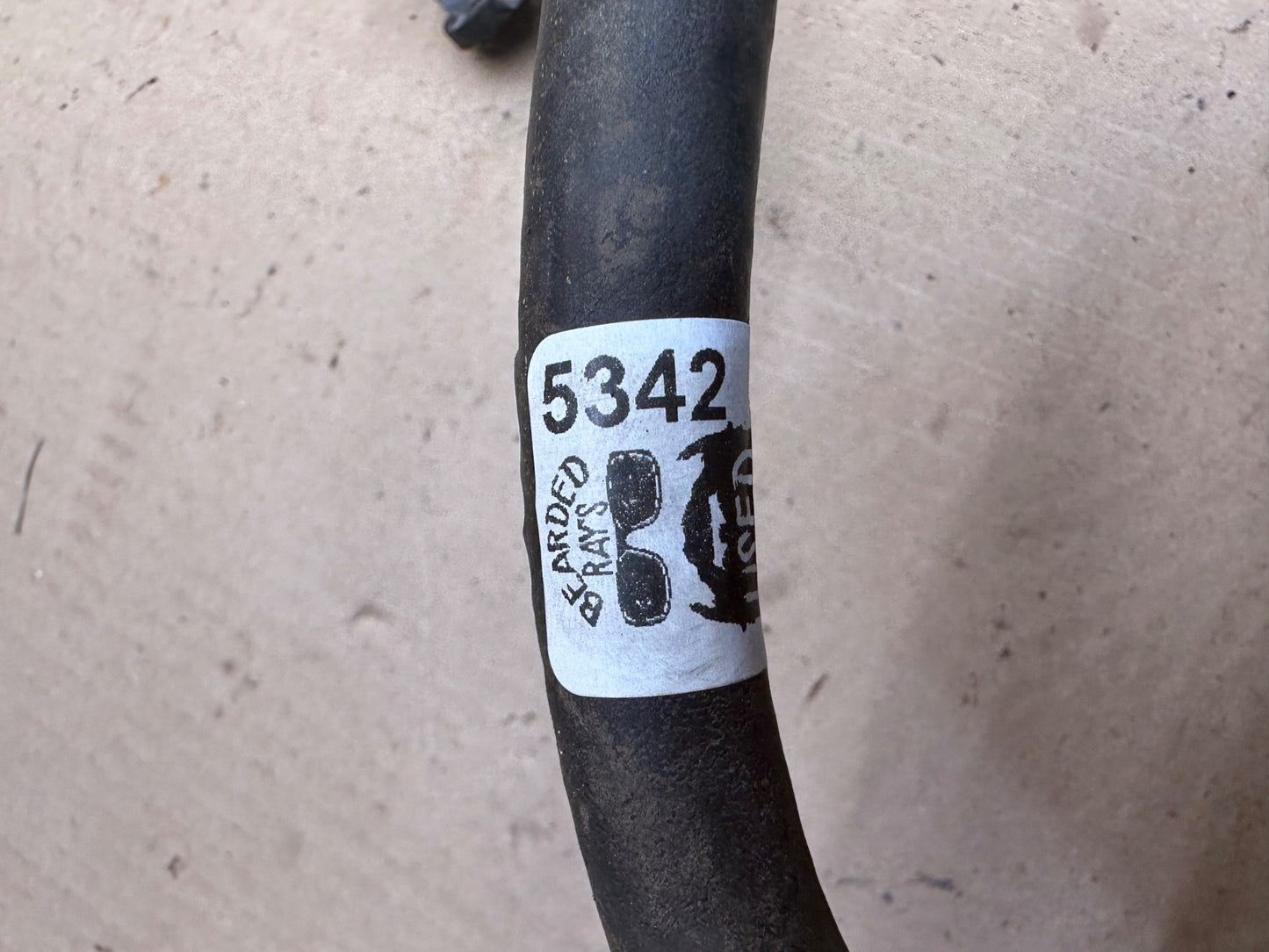 87-90 Jeep Wrangler YJ OEM Brake Booster Check Valve Master Cylinder Hose Vacuum