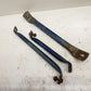 87-95 Jeep Wrangler YJ FENDER to Firewall Support Bar Set OEM Factory Rod Brace