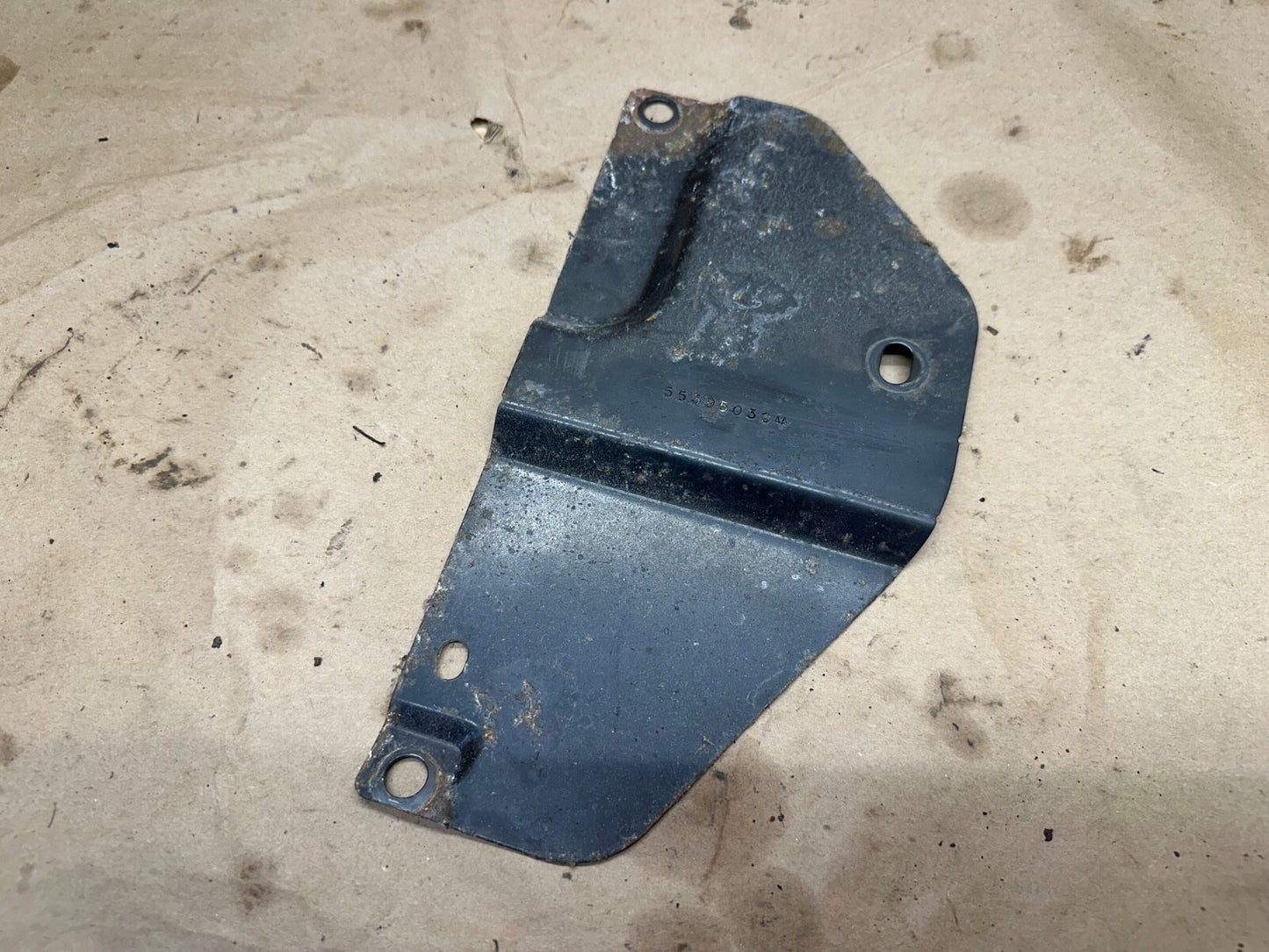 Jeep Wrangler TJ 03-06 Wheel Well Shield Metal Plate Splash Evap Canister OEM